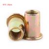 M3M12 Carbon Steel Flat Threaded Rivet Nut Flange Rivnut Nutsert Fastener
