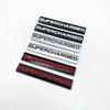3D ABS Letters Supercharged Trunk Edition Emblem for Land Rover Car Side Badge Logo Sticker Chrome Silver Black Red