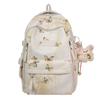 Schoolbag New Chinese style butterfly print to work commuter leisure backpack sweet girl backpack large capacity junior high school