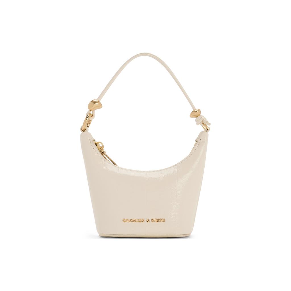Charles & Keith Mini Eel Pattern Chain Crossbody Bag Women Handbags Multiple-Colors CK6-40681202-1