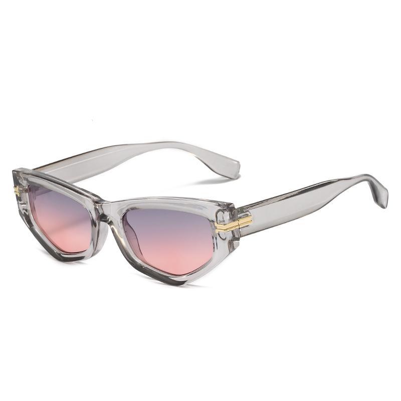 European And American New Cat'S Eye Triangle Internet Celebrity Sunglasses Women'S Versatile Personality Fashion Street Sunglasses