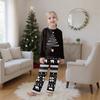 Christmas Prints Family Matching Long Sleeve Tops+Pants Set Family Matching Sets