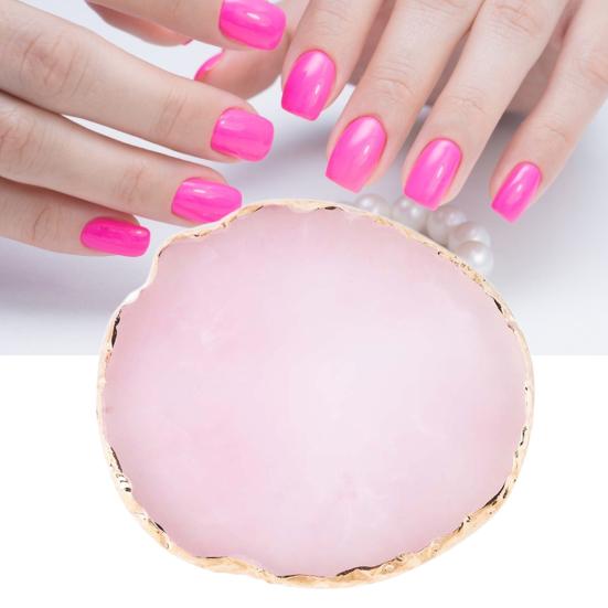 Puntos Nail Art Resin Makeup Mixer Plate Polish Mixing Palette Foundation Coloring Palette
