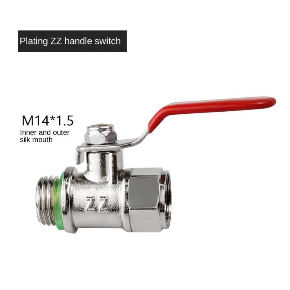 Copper Valve Body Agricultural Sprayer Ball Valve ZZ Handle Switch Sprayer Switch Accessories