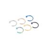 European & American Fashion Titanium Steel Lip & Nose Ring - C-shaped Fake Nose Stud Jewelry
