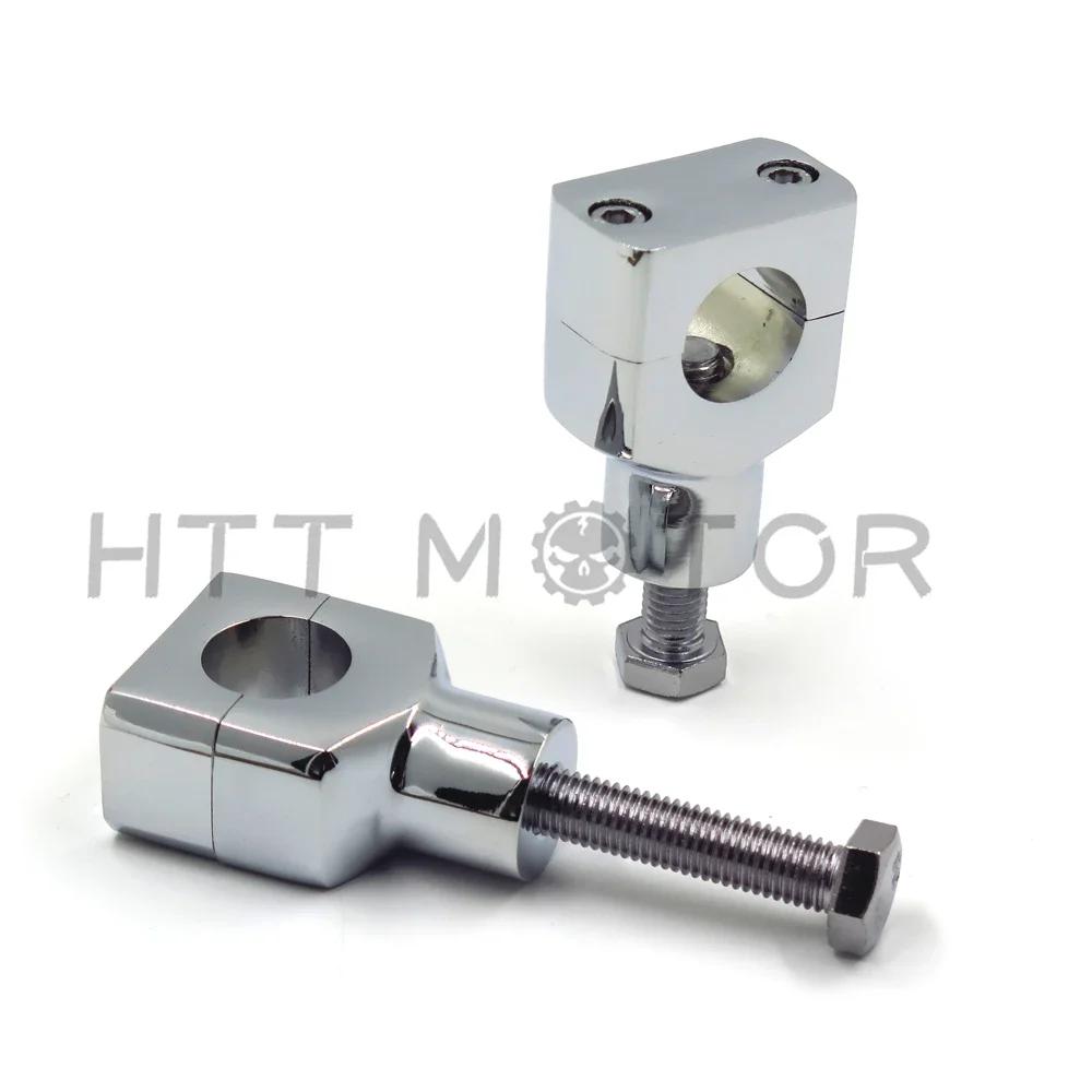 Motorcycle Parts 1"/25MM Chrome Motorcycle Handlebar Risers for Harley Davidson Sportster Softail
