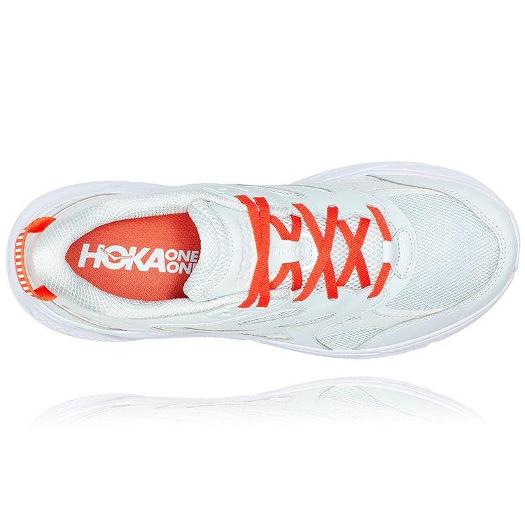 HOKA One One Клифтон Л. Ван Синий Мандарин Красный (Все гендерные) Мужские кроссовки 1114770-WBMR