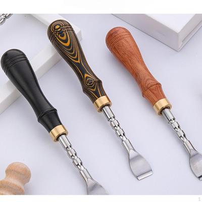 Обжимной инструмент Кожаный держатель для биговки краев Ручной DIY Craft Портативный
