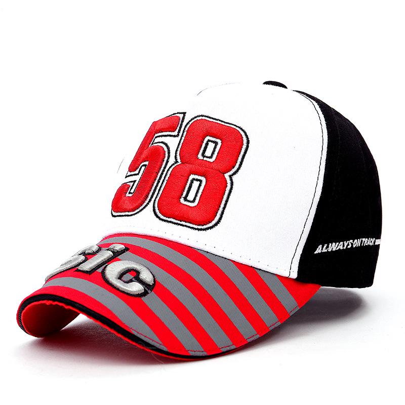 MotoGP Grand Prix Italian No. 58 Driver Marco Simoncelli Motorcycle Hat