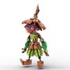 MOC Строительные Блоки Персонажа Skull Kid, Фэнтезийный Приключенческий Персонаж с Маской, Коллекционная Модель для Самостоятельной Сборки для Энтузиастов Фигурок
