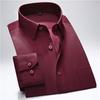 S~7xl Большие мужские деловые рубашки с длинным рукавом, стандартные, подходят для деловой вечеринки