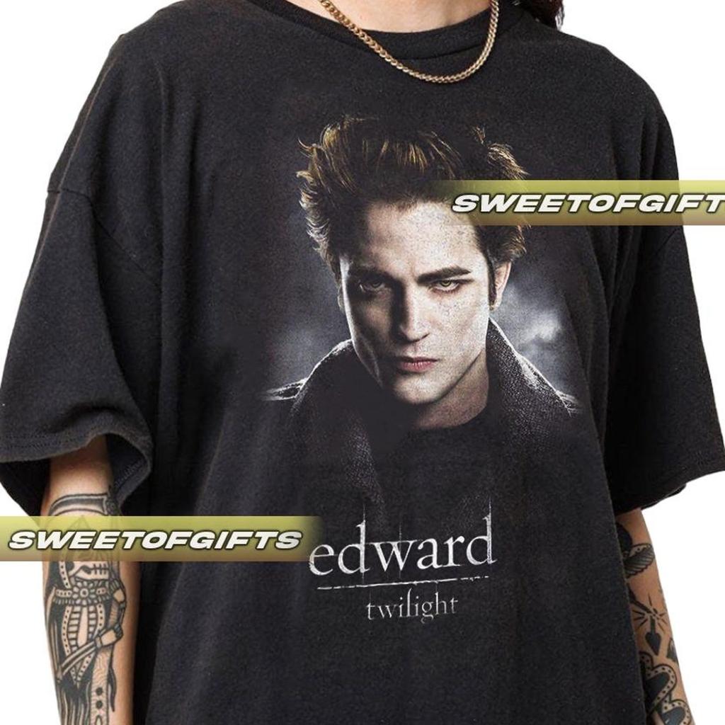 Limited Edward Cullen Mens Kids T Shirt - Unisex vintage 90s