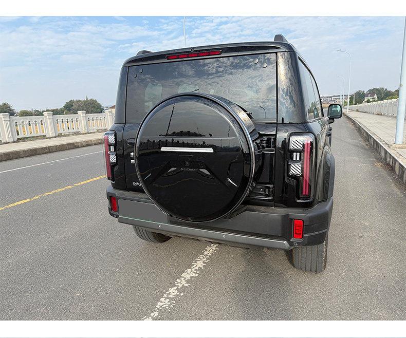 Крышка заднего запасного колеса из нержавеющей стали для Beijing BJ40E (Модели 13-26) - Версия с увеличенным радиусом действия