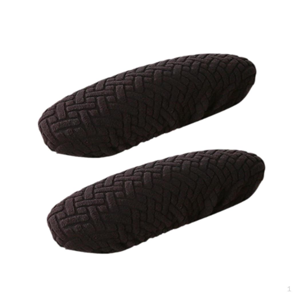 1 пара чехлов для подлокотников офисных кресел, подлокотники для домашнего кресла, подушки для поддержки локтей