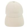 Used AUTHENTIC SAINT LAURENT PARIS 816864 3YR58 Logo Corduroy Baseball Cap Ivory