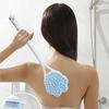 Silicone Bath Back Brush Long Handle Bathroom Back Scrubber Shower Massage Brushes  for Bathing