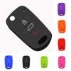 3 Buttons Silicone Key Protective Car Remote Case Cover for Kia Rio K2 K3 K5