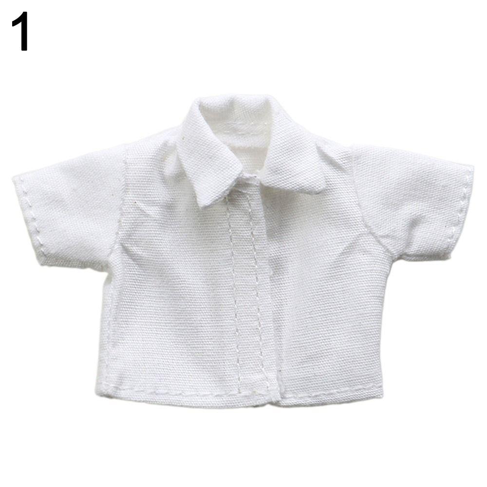 Toys For 1/12Bjd Doll Accessories Casual Wear Shirts Doll T-shirt Tops Doll Clothes Shirt Leggings