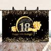 5*3ft Happy Birthday Backdrop Banner Background Cloth Props Party Decorate