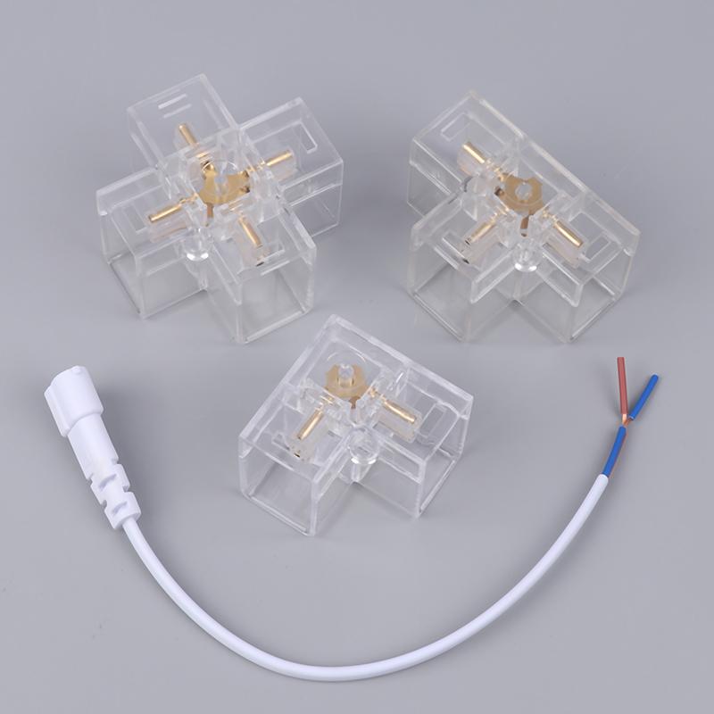 Соединительный разъем для сотовой шестигранной светодиодной трубки потолочного освещения для ремонта кузова автомобиля светодиодные кабели для мастерской аксессуары