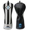 CRAFTSMAN Чехол для головки клюшки для гольфа Fairway Wood, для клюшки Fairway Wood, Продается отдельно, Чехол с вертикальными черно-белыми полосами, Легко надевается и снимается, Синтетический,
