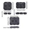 Non-stick Hamburger Bun Mold Silicone Baking Tray Heat Resistant Bread Loaf Pan  Sandwich