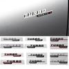 2pcs Car Body Side Emblem Sticker Fender Badge Decals for TURBO 4MATIC W213 W204 W205 111 W176 CLK GLS G63 Styling