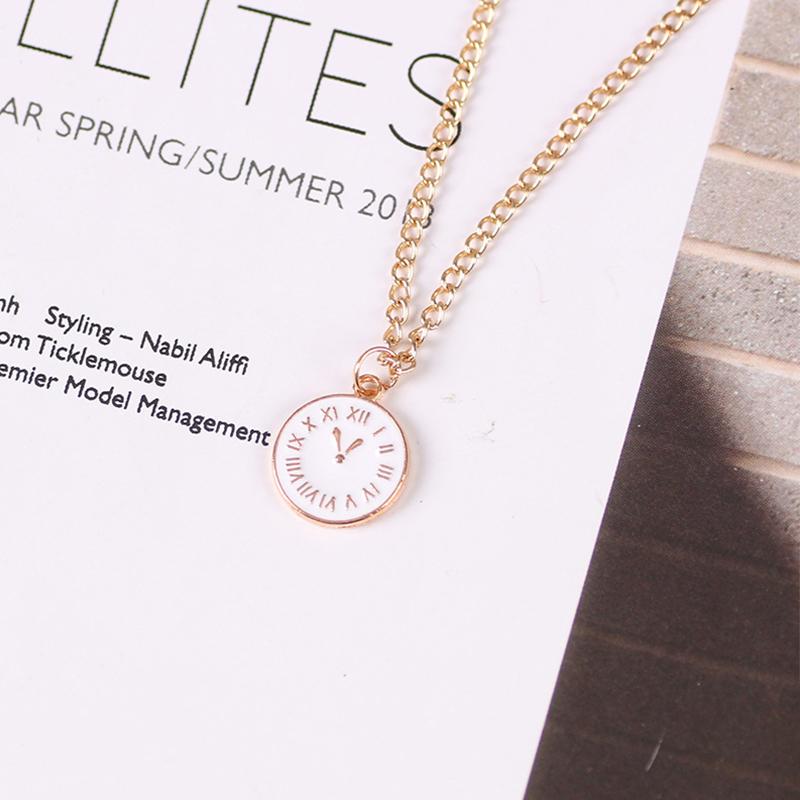 Зимний свитер, цепочка, аксессуары для женщин, Южная Корея, стильные простые часы, подвески, ожерелье, повседневные ювелирные изделия для пар, модный подарок