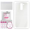 apgo Protective Skin Sticker for the Back Compatible with LG K10, Wrap Film, Foil, Vinyl - Pattern Matte Transparent