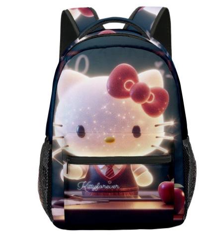 Hello Kitty Schoolbag, Primary School Students, Girls, Girls, New Models, Weight Reduction, Large Capacity Hello Kitty Backpack, Cartoon