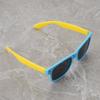 2024 Children's Color blocked Sunglasses for Boys and Girls, UV resistant Sunglasses for Babies, Summer Sunshade Glasses