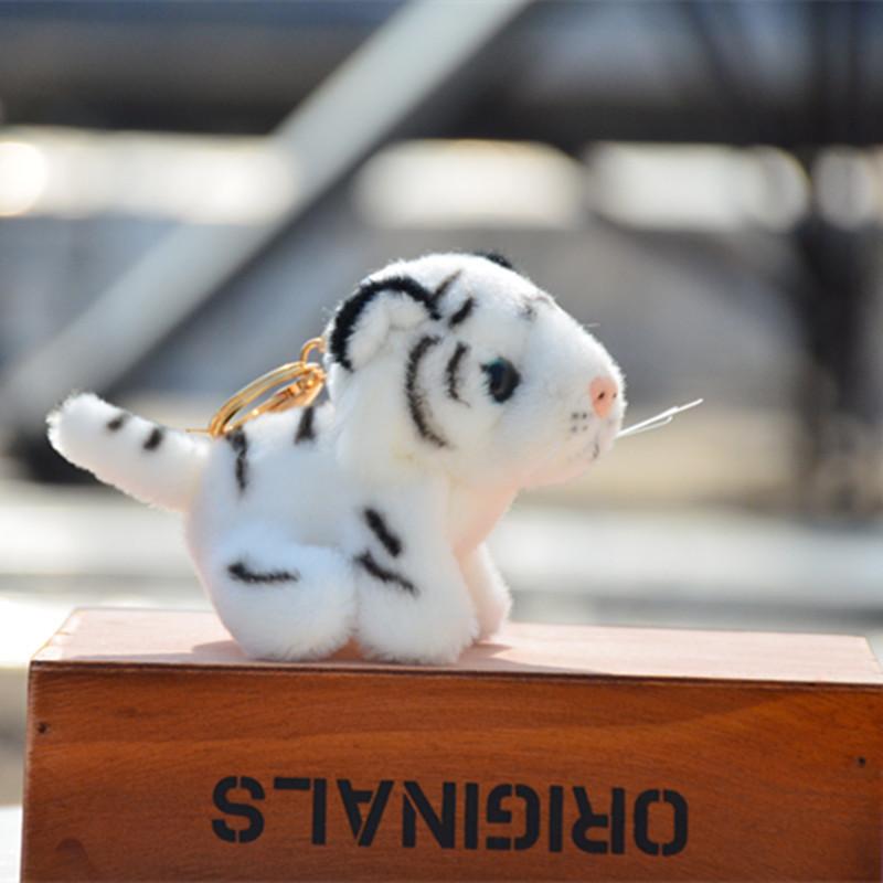 Simulated Little Tiger Doll Pendant Plush Toy Cute Cute Small Mini Siberian Tiger Doll Rag Doll