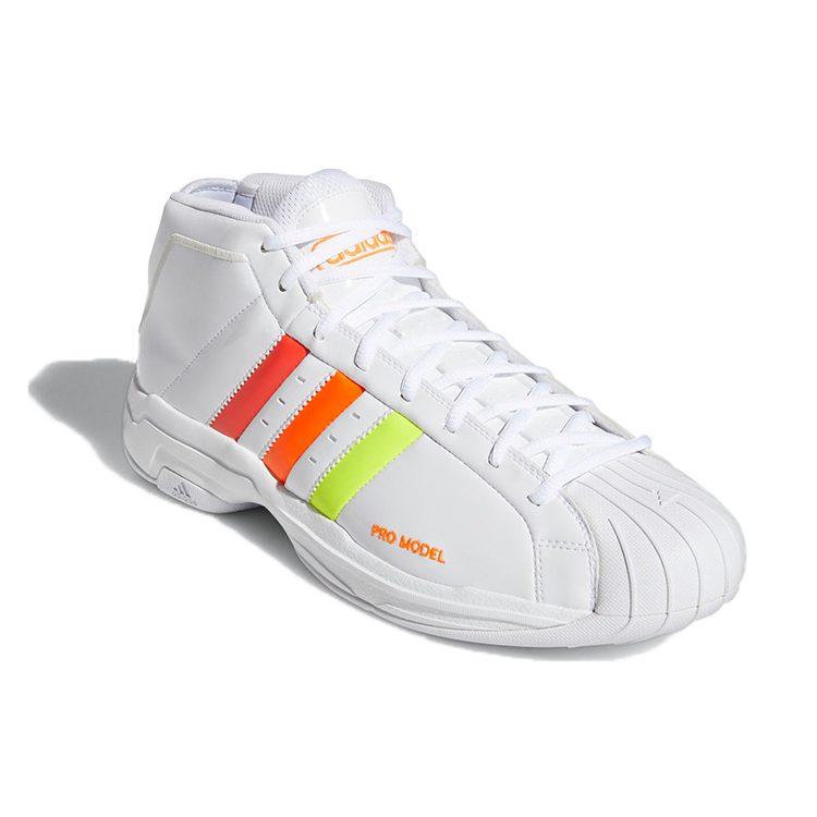 adidas Pro Model 2G 'Белый Сигнальный Оранжевый' FZ0903