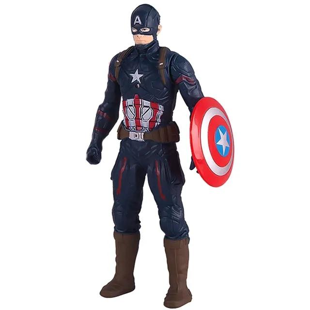 Игрушки Marvel Animation, Человек-паук, Халк, Железный человек, ПОЛИВИНИЛХЛОРИД Активные Соединяющиеся, Линия Коллекционных Фигурок Светящиеся Миниатюры, 2024