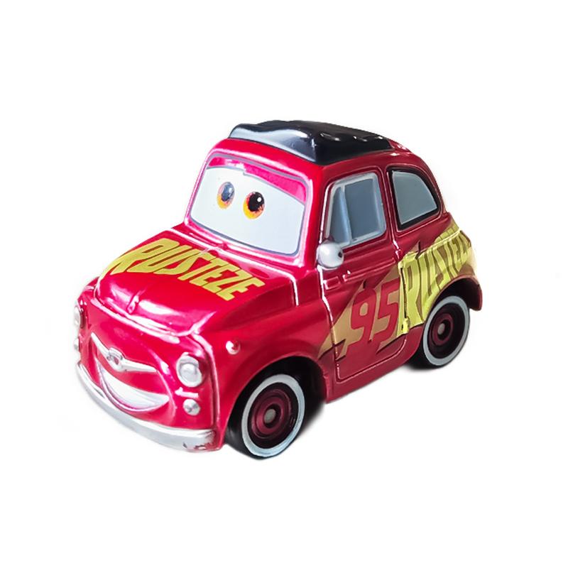 Игрушки из мультфильма Тачки Pixar Подарки 95 Молния Маквин Модель Игрушечная машинка 1:55 Литье под давлением из металла Детские подарки Аниме Фигурка Гоночная машина Игрушки