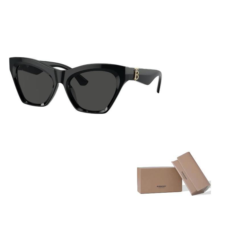 Burberry Full Frame Irregular Shape Sunglasses Women sunglasses Black 0BE4420U-30018755