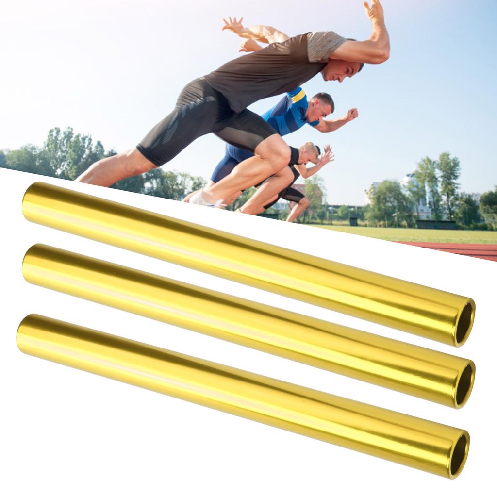 3pcs Electroplating Relay s Track and Field Sprint Match s