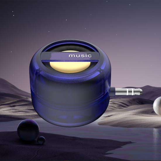 Мини Портативная Колонка Аудиоинтерфейс Перезаряжаемая 3.5мм AUX Plug-Play Универсальная Смартфон Линейный вход Колонка