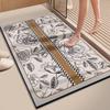 Diatom Mud Absorbent Floor Mat Bathroom Bathroom Bathroom Door Entry Non-slip Foot Mat Bathroom Toilet Carpet