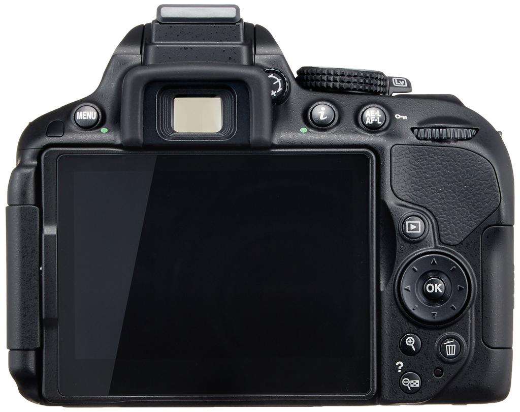 Nikon D5300 Digital SLR D5300BK [Refurbished] Camera, Black, 24MP, 3.2-inch LCD,