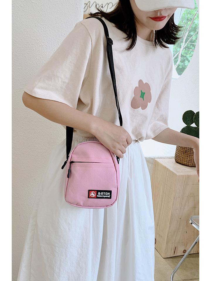 Трендовая мини-сумка кроссбоди из канваса 2020 - Унисекс, универсальная и стильная для студентов