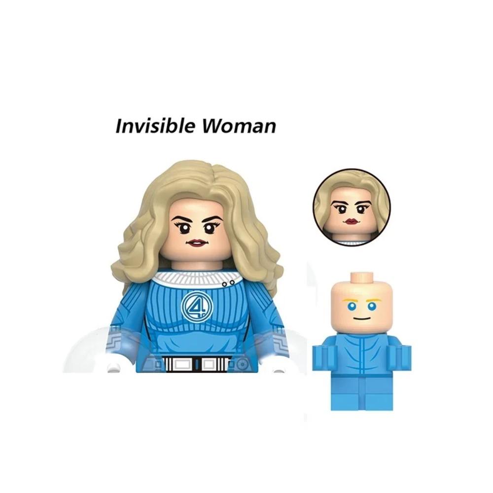 G0151 Новый набор Фантастической Четверки Конструктор Человек-Факел Мистер Фантастик Галактус Мини Экшн Фигурки Игрушки