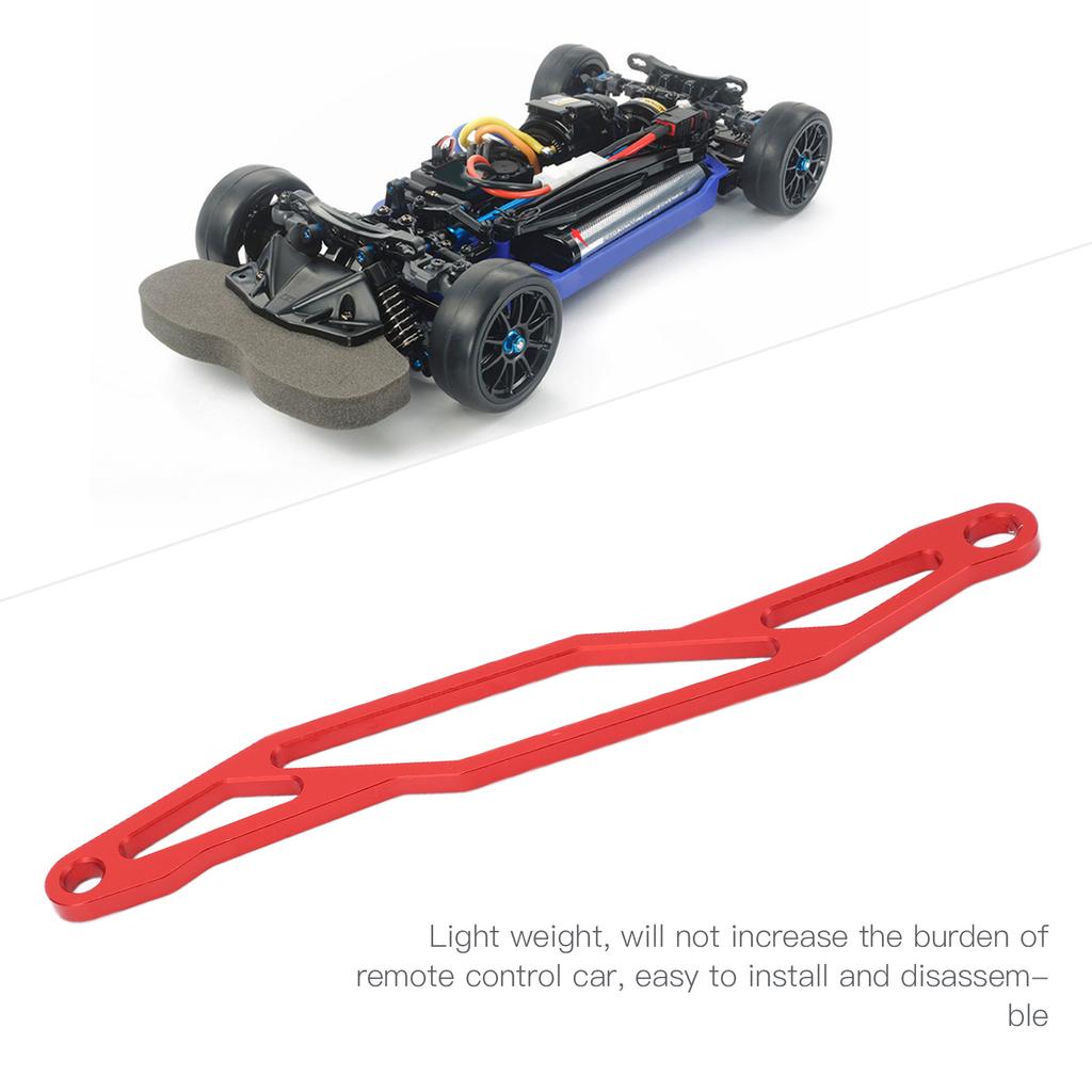 RC Car Ba ery Pressure Plate Lightweight Aluminum Alloy Ba ery Pressure Board for 02