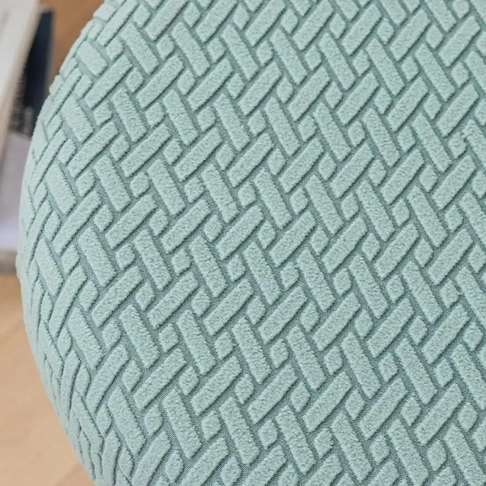 Утолщенный круглый чехол на стул Растягивающийся чехол на подушку для табурета Новый чехол на круглый барный стул