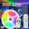 USB Bluetooth светодиодная лента RGB 5050 1м-30м Инфракрасное управление Lus Светящаяся декорация для гостиной Ленточный светильник