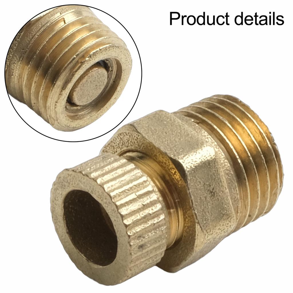 Drain Valve Silent Air Compressor Drain Screw Golden