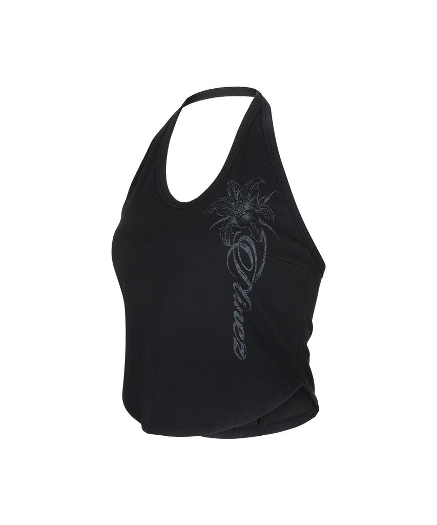 NINEZ Lily Heavy Mesh Halter Neck Sleeveless (2 Colors)