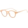 Round retro glasses frame, anti-blue light glasses, flat glasses, women's glasses frame, myopia glasses, goggles.