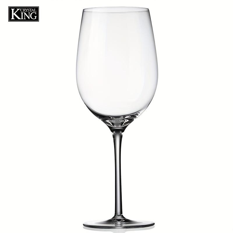 4 шт./компл. KING CRYSTAL хрустальные бокалы для белого или красного вина в итальянском стиле для дегустации вин, годовщина свадьбы или Рождество, кристально чистое стекло премиум-класса Lo