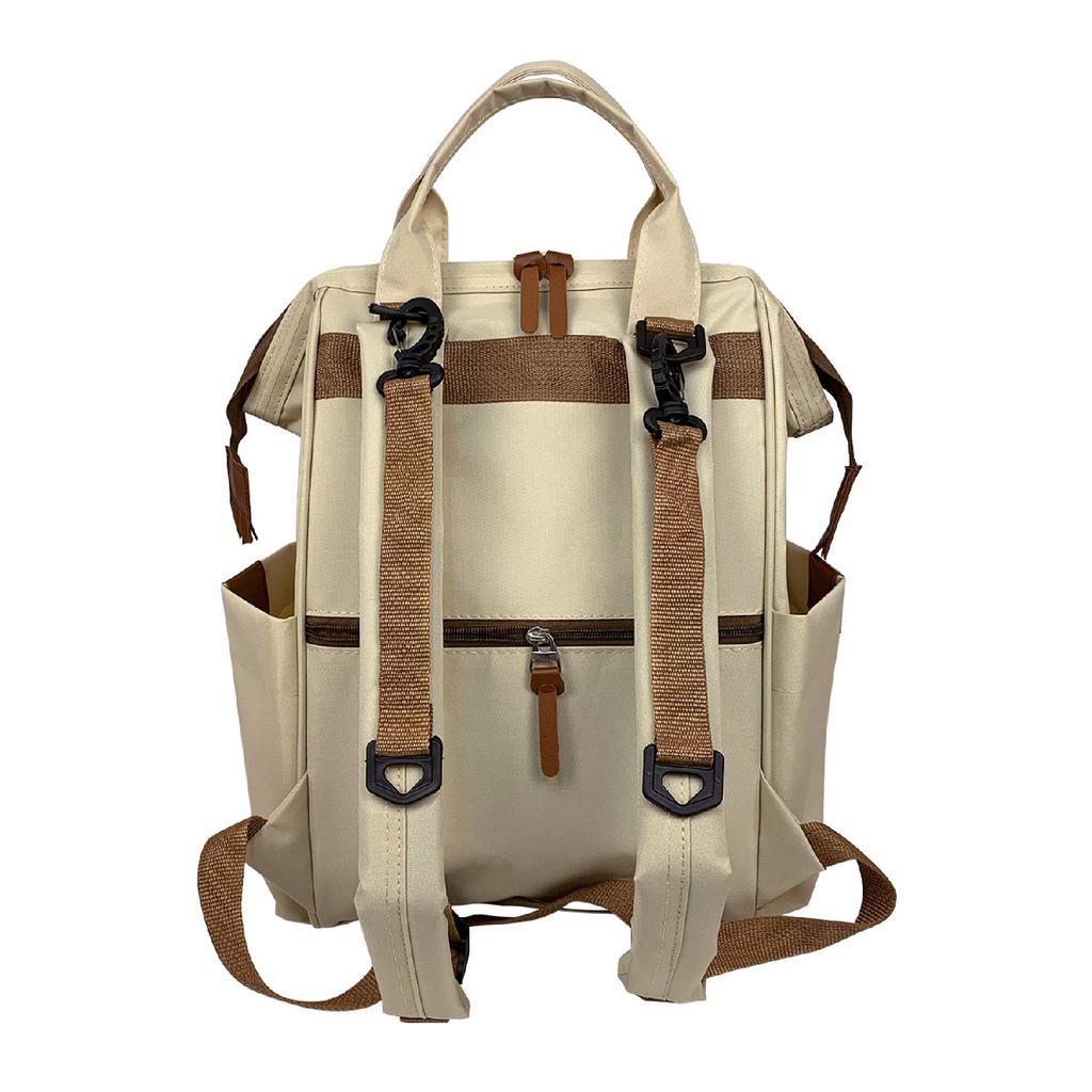 Doce Mommy Bag Mother Baby Care And Backpack - Beige